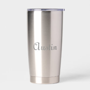 Water bottle insulated tumbler