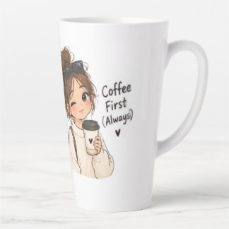 Water Bottle Latte Mug