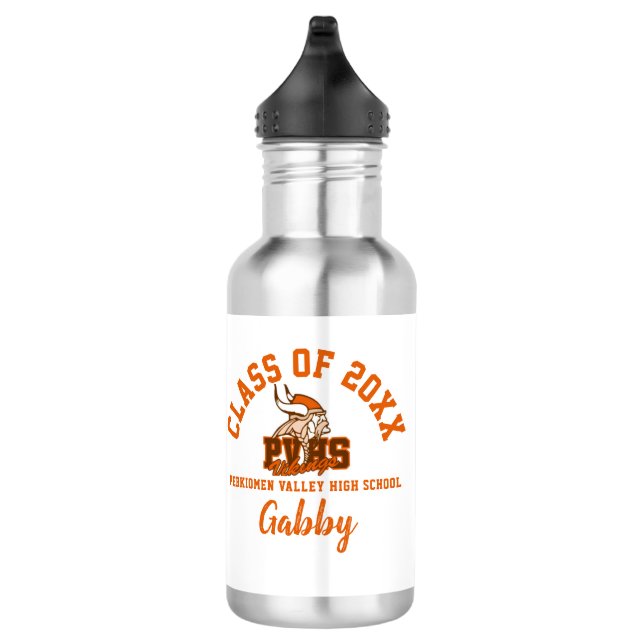 Water Bottle Perkiomen Valley High School Logo (Right)