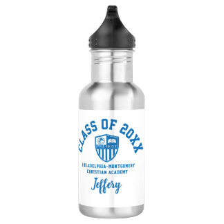 Water Bottle Philadelphia-Montgomery Christian Aca
