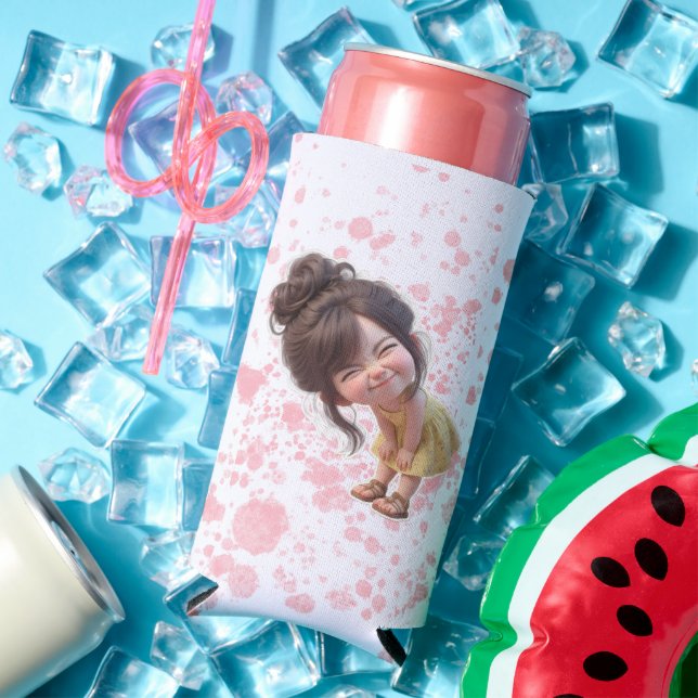 Water Bottle Seltzer Can Cooler (In Situ Summer)