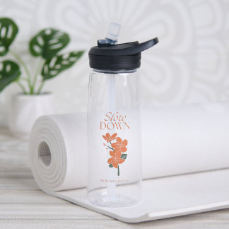Water Bottle Transparent Premium Look