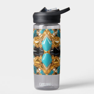 Water bottle with Bahamas Colours Design