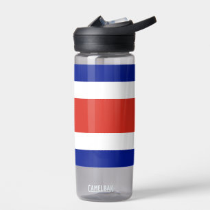 Water bottle with flag of Costa Rica