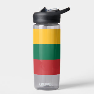 Water bottle with flag of Lithuania