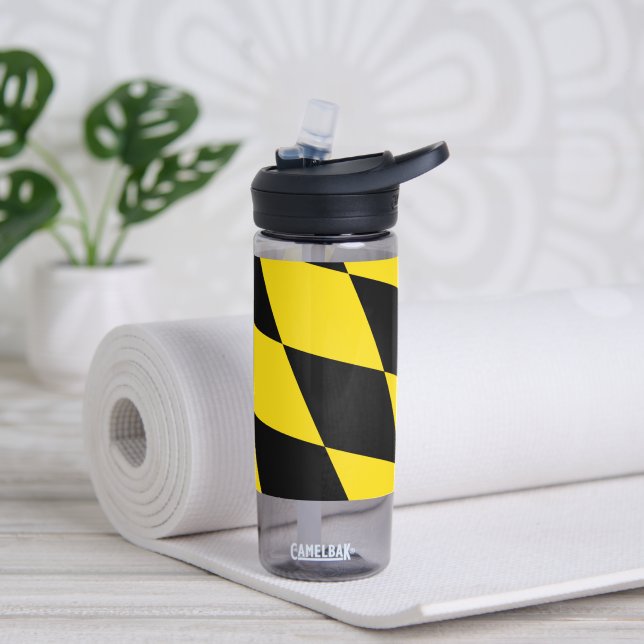 Water bottle with flag of Munich (Yoga)