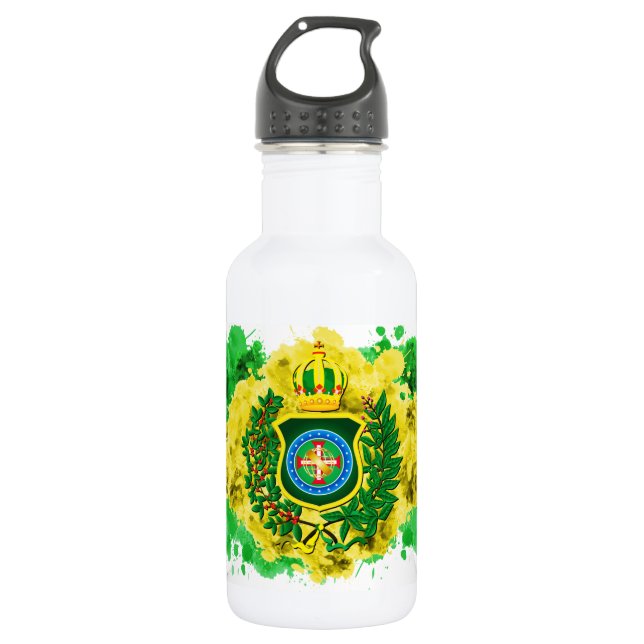 Water Bottle with Imperial Aquaired flag (Front)