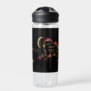 Water Bottle with Love Design of Stars
