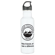 Water Bottle with OET Logo and Slogan