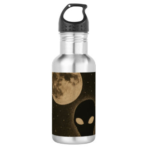 Water Bottles Retro Alien Encounter
