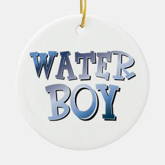 Water Boy Ceramic Tree Decoration