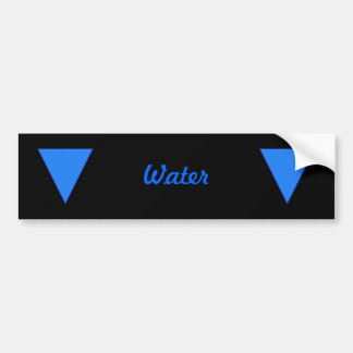 Water Bumper Sticker