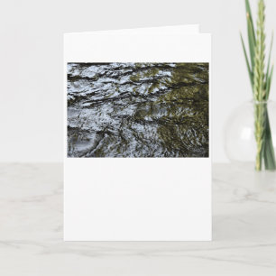 Water, card