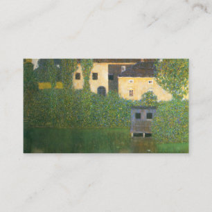 Water Castle - Gustav Klimt Business Card