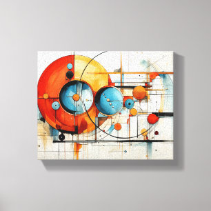 Water Colour Artwork Abstract  Canvas Print