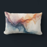 Water Colour Flavor Lumbar Cushion<br><div class="desc">Have a great week</div>