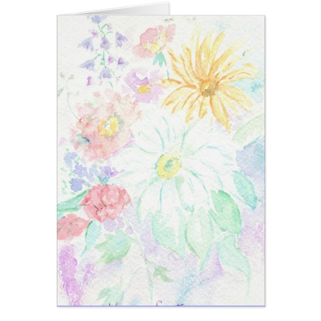 Water Colour Flowered (Front)