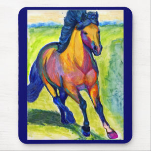 Water Colour Horse Mousepad