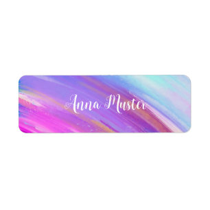Water colour - pink blue waterproof