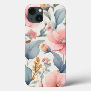 Water Colour Small Flowers iPhone 13 Case