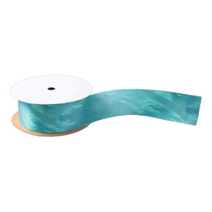 Water-Coloured 2-Yard Spool 1.5" Wide Satin Ribbon