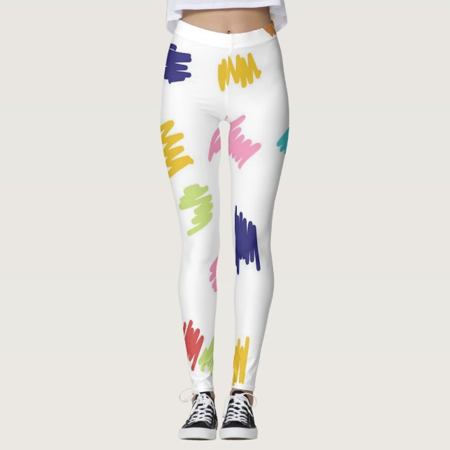 Water Colours Leggings (Front)