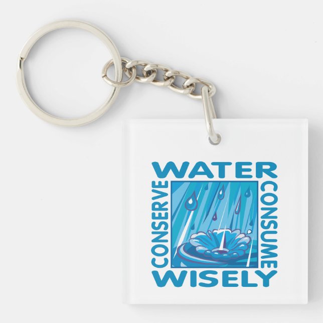 Water Conservation Key Ring (Front)