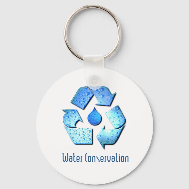 Water Conservation Keychain (Front)