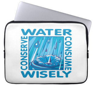 Water Conservation Laptop Sleeve