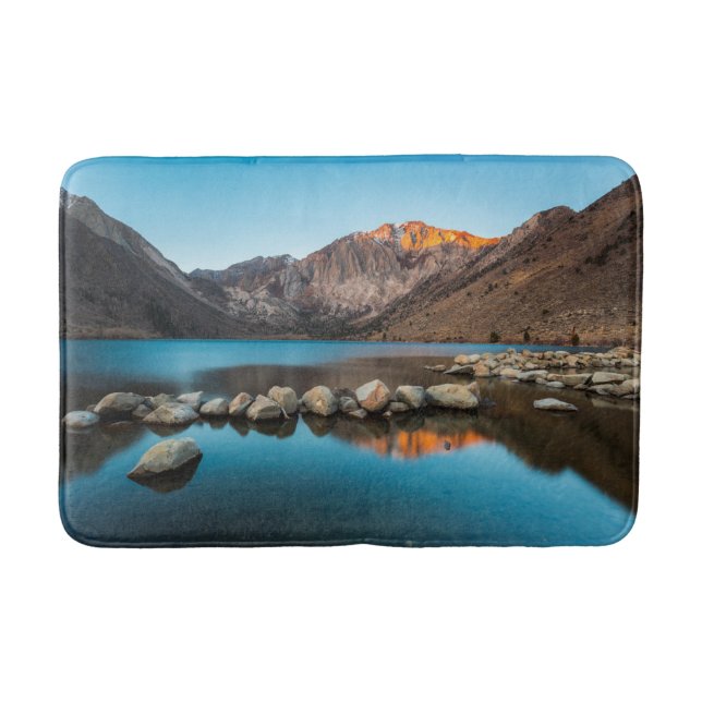 Water | Convict Lake Sierra Nevada Bath Mat (Front)