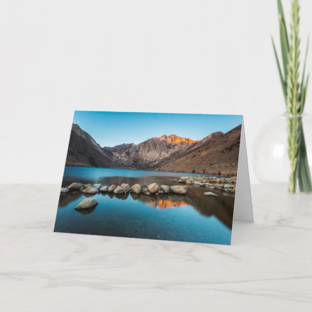 Water | Convict Lake Sierra Nevada Card (Front)