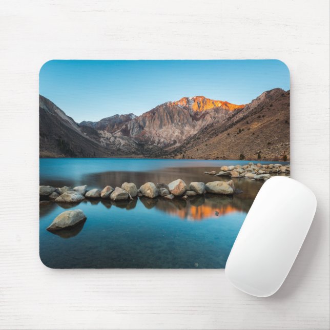 Water | Convict Lake Sierra Nevada Mouse Pad (With Mouse)
