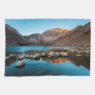 Water   Convict Lake Sierra Nevada Tea Towel
