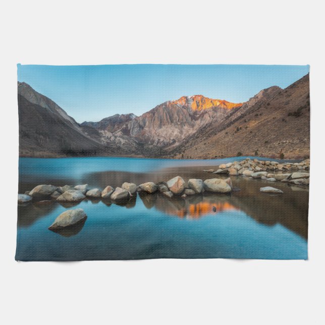 Water | Convict Lake Sierra Nevada Tea Towel (Horizontal)