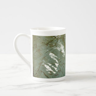 Water-Covered Rock Slab Nature Photo Bone China Mug