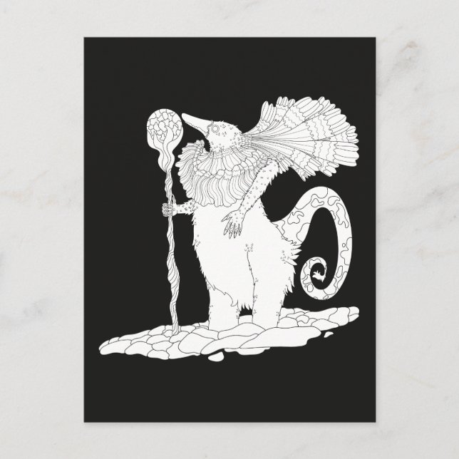 Water Creature Postcard (Front)