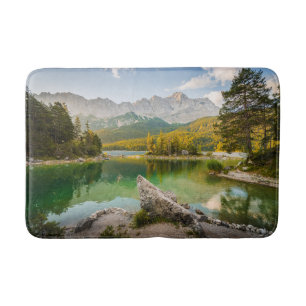 Water Dachstein Mountains Lake Germany Bath Mat