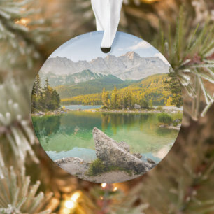 Water Dachstein Mountains Lake Germany Ornament