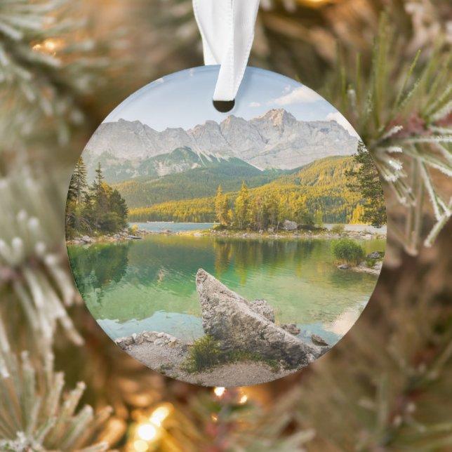 Water | Dachstein Mountains Lake Germany Ornament (Tree)