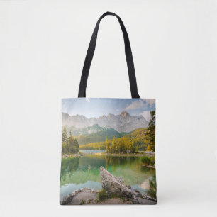 Water Dachstein Mountains Lake Germany Tote Bag