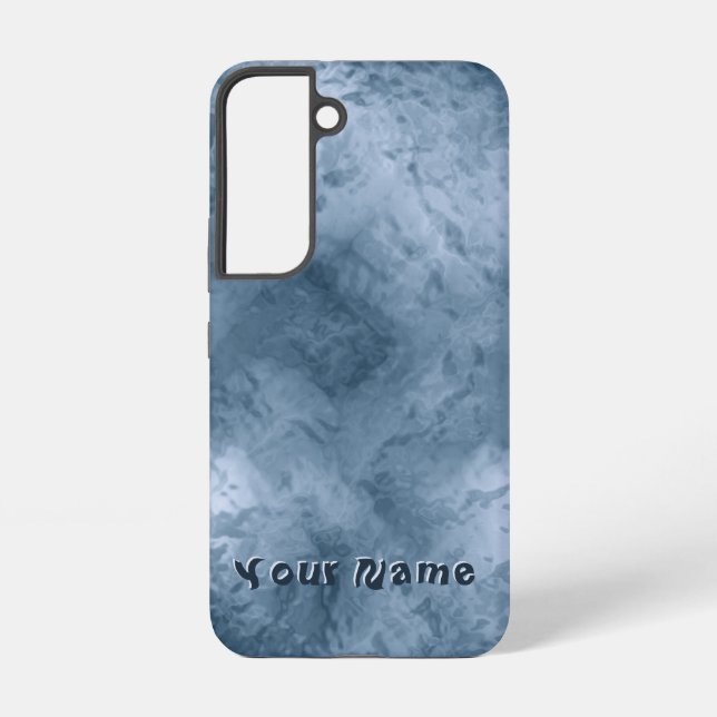 Water design -  samsung galaxy s22 case (Back)