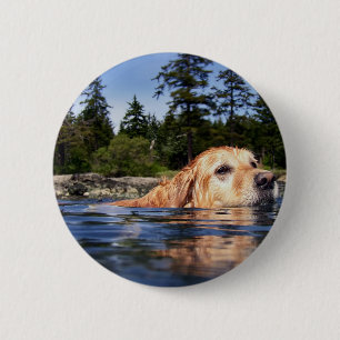 Water Dog - Button