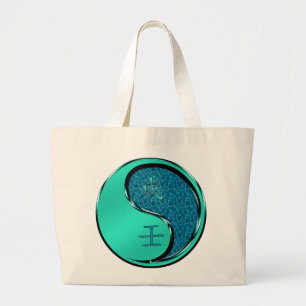 Water Dog Large Tote Bag