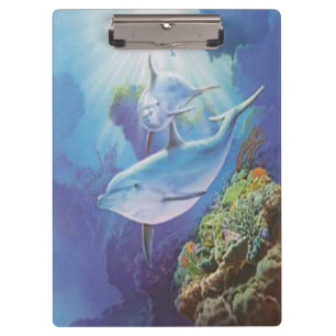 Water Dolphin Clipboard
