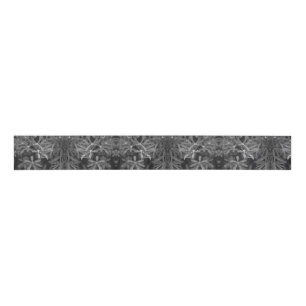 Water Dotted Leaves Grosgrain Ribbon