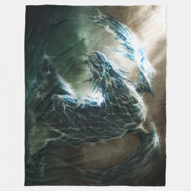 Water Dragon Blanket (Front)