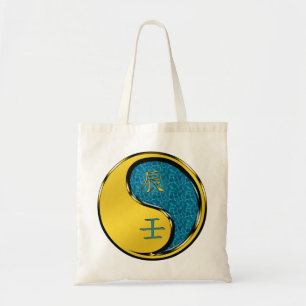 Water Dragon Tote Bag