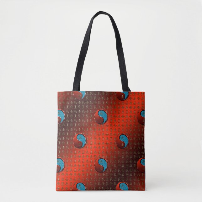 Water Dragon Tote Bag (Front)