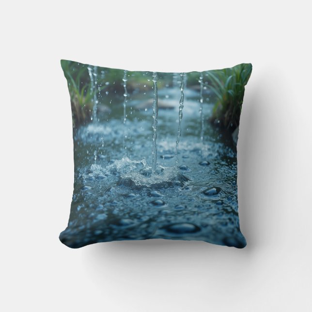 water drop cushion (Front)