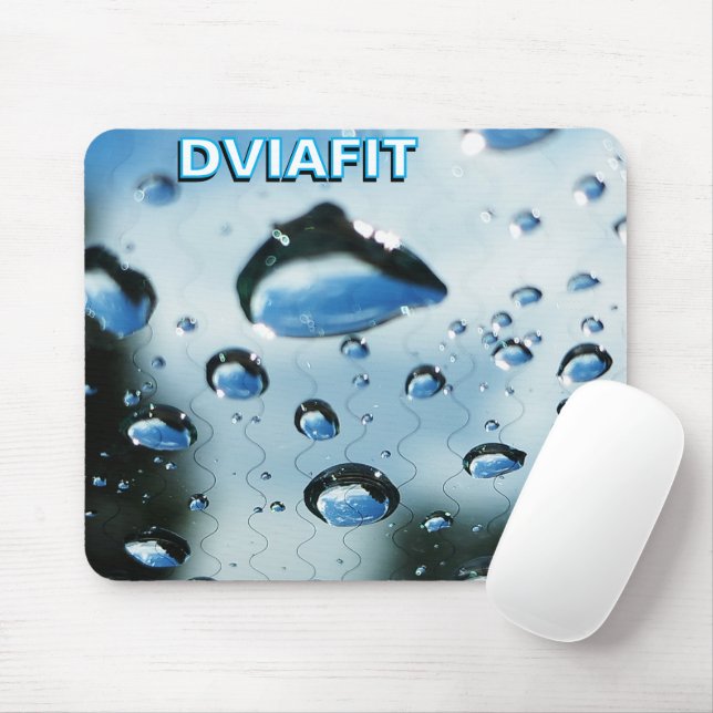water drop mouse pad (With Mouse)